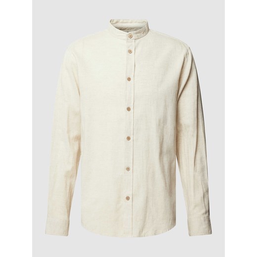 Koszula casualowa o kroju regular fit ze stójką model ‘LUKAS’ ze sklepu Peek&Cloppenburg  w kategorii Koszule męskie - zdjęcie 168094540