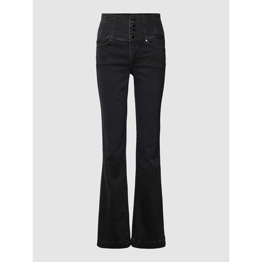 Czarne jeansy damskie Guess w miejskim stylu 