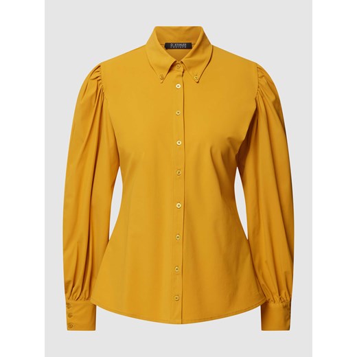 Bluzka z bufiastymi rękawami model ‘Doris’ ze sklepu Peek&Cloppenburg  w kategorii Koszule damskie - zdjęcie 168094792