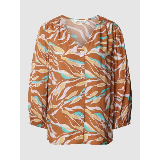 Bluzka z wiskozy ze wzorem na całej powierzchni ze sklepu Peek&Cloppenburg  w kategorii Bluzki damskie - zdjęcie 168095003