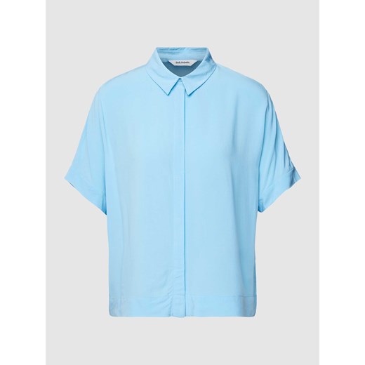 Bluzka z wiskozy z kołnierzykiem koszulowym model ‘Freedom’ ze sklepu Peek&Cloppenburg  w kategorii Koszule damskie - zdjęcie 168095400