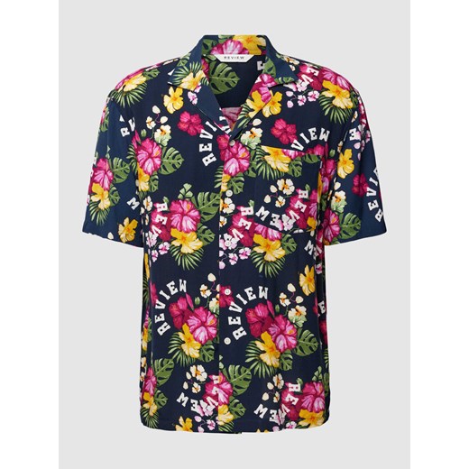 Koszula casualowa z czystej wiskozy z listwą guzikową ze sklepu Peek&Cloppenburg  w kategorii Koszule męskie - zdjęcie 168095510