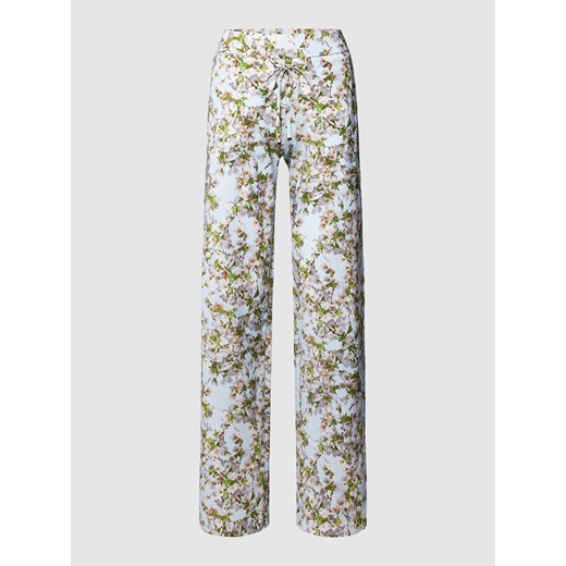 Spodnie materiałowe z kwiatowym wzorem model ‘Candice’ Raffaello Rossi 42 okazja Peek&Cloppenburg 