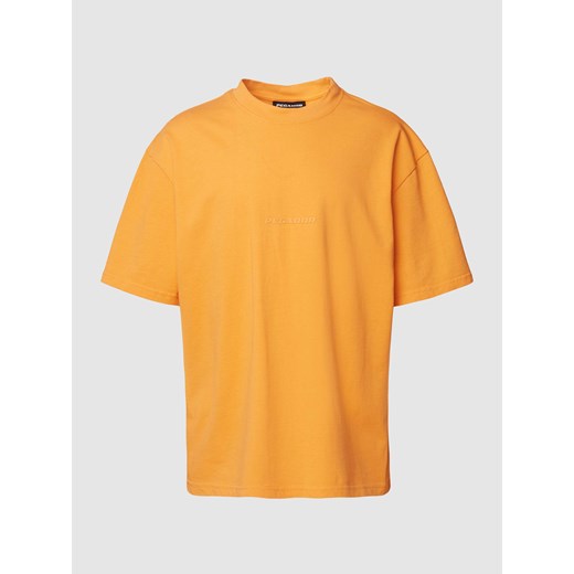 T-shirt o kroju oversized z bawełny z detalem z logo model ‘Colne’ Pegador M Peek&Cloppenburg  promocyjna cena