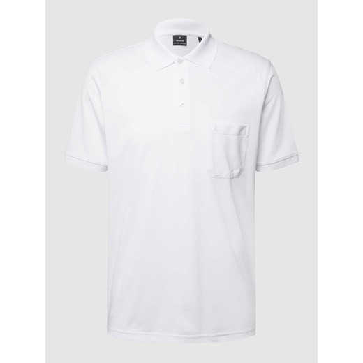 Koszulka polo z kieszenią na piersi ze sklepu Peek&Cloppenburg  w kategorii T-shirty męskie - zdjęcie 168097093