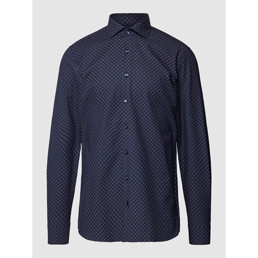 Koszula biznesowa ze wzorem na całej powierzchni model ‘Baio’ ze sklepu Peek&Cloppenburg  w kategorii Koszule męskie - zdjęcie 168097624