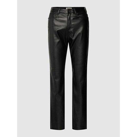 Spodnie z imitacji skóry model ‘EMILY’ ze sklepu Peek&Cloppenburg  w kategorii Spodnie damskie - zdjęcie 168098111