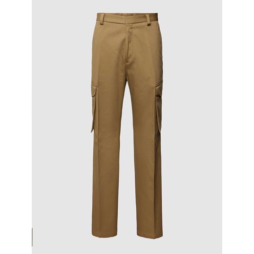 Spodnie materiałowe z nakładanymi kieszeniami model ‘Falko’ ze sklepu Peek&Cloppenburg  w kategorii Spodnie męskie - zdjęcie 168098341