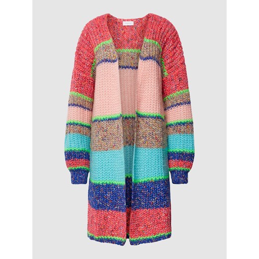 Długi kardigan w paski ze sklepu Peek&Cloppenburg  w kategorii Swetry damskie - zdjęcie 168098984