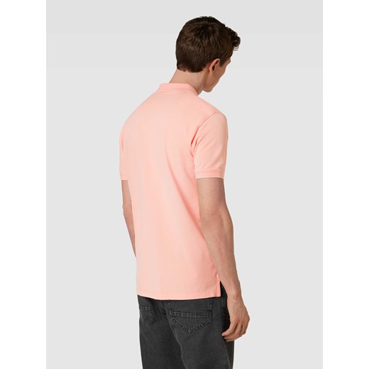 T-shirt męski różowy Esprit z krótkim rękawem 