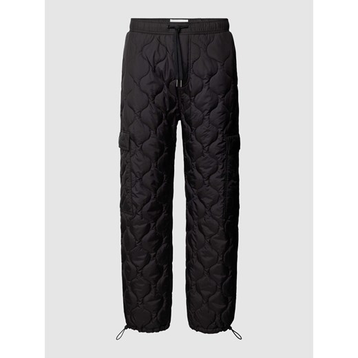 Spodnie sportowe z pikowaniem ze sklepu Peek&Cloppenburg  w kategorii Spodnie męskie - zdjęcie 168100060