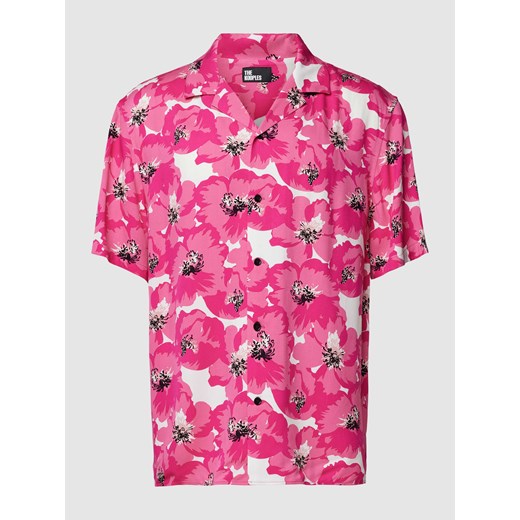 Koszula casualowa z wiskozy z kwiatowym wzorem ze sklepu Peek&Cloppenburg  w kategorii Koszule męskie - zdjęcie 168100292
