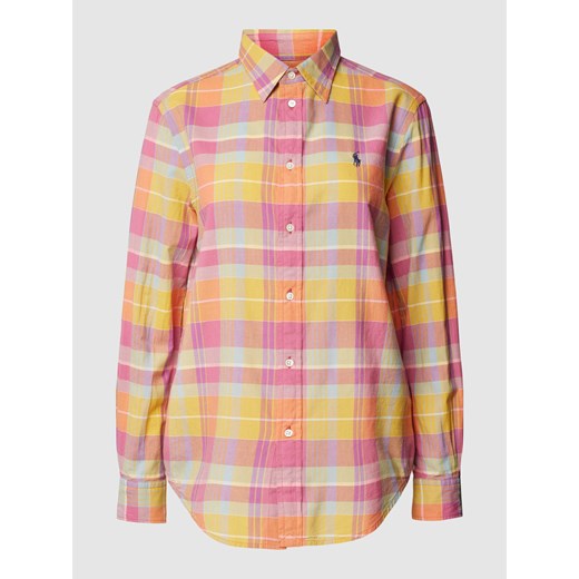 Bluzka koszulowa w kratę ze sklepu Peek&Cloppenburg  w kategorii Koszule damskie - zdjęcie 168100640