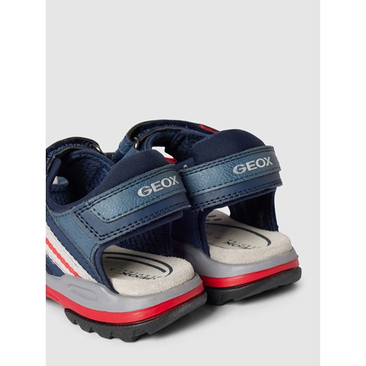 Sandały z detalami z logo model ‘BOREALIS’ Geox 31 promocja Peek&Cloppenburg 