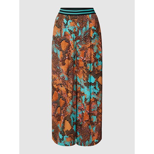 Spodnie z wzorem na całej powierzchni ze sklepu Peek&Cloppenburg  w kategorii Spodnie damskie - zdjęcie 168100704