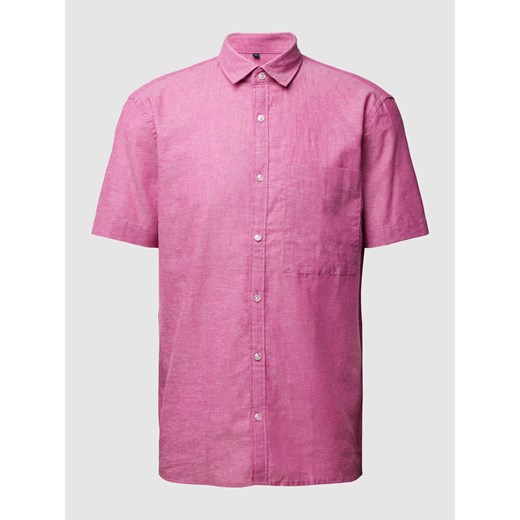 Koszula casualowa z kieszenią na piersi model ‘Nico’ ze sklepu Peek&Cloppenburg  w kategorii Koszule męskie - zdjęcie 168100844