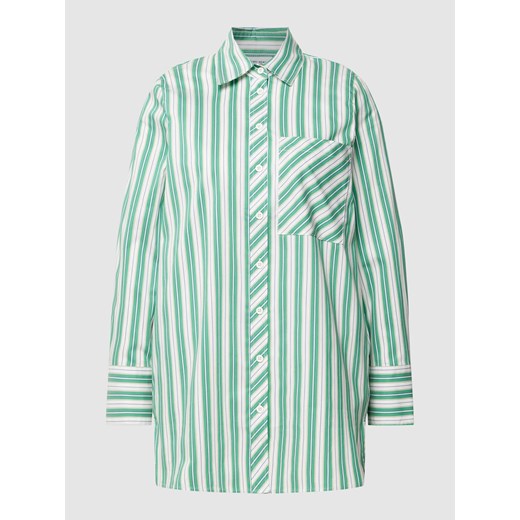 Bluzka koszulowa ze wzorem w paski ze sklepu Peek&Cloppenburg  w kategorii Koszule damskie - zdjęcie 168100954