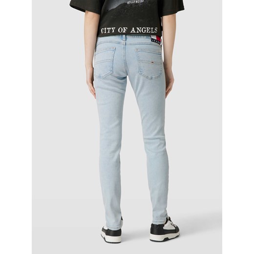 Jeansy o kroju skinny fit z 5 kieszeniami model ‘SOPHIE’ Tommy Jeans 26/30 wyprzedaż Peek&Cloppenburg 