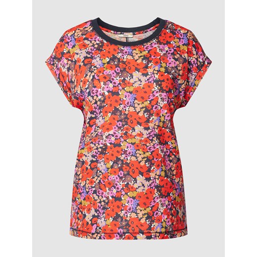 T-shirt z kwiatowym wzorem ze sklepu Peek&Cloppenburg  w kategorii Bluzki damskie - zdjęcie 168101212