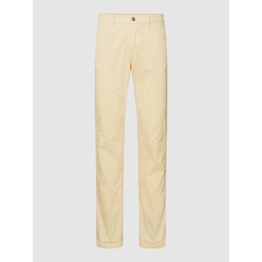 Spodnie materiałowe z lamowanymi kieszeniami model ‘Torino’ ze sklepu Peek&Cloppenburg  w kategorii Spodnie męskie - zdjęcie 168101362