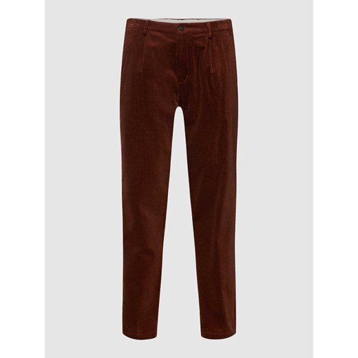 Spodnie z imitacji sztruksu model ‘CHELSEA’ ze sklepu Peek&Cloppenburg  w kategorii Spodnie męskie - zdjęcie 168102700