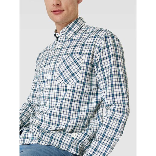 Koszula casualowa o kroju regular fit ze wzorem w kratę glencheck Esprit XL wyprzedaż Peek&Cloppenburg 