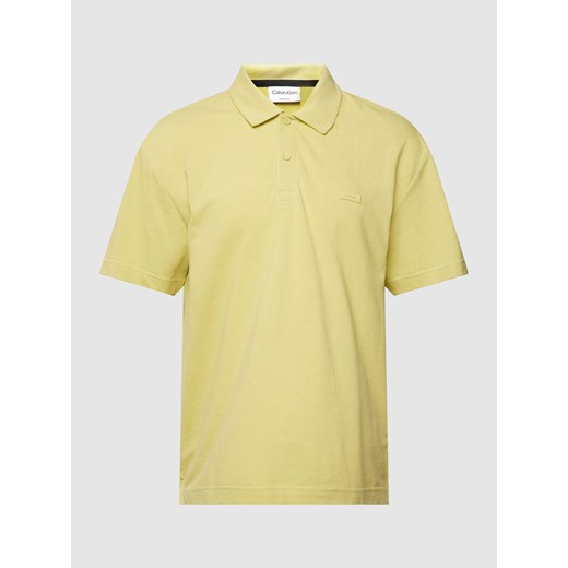 Koszulka polo z detalem z logo model ‘OTTOMAN’ ze sklepu Peek&Cloppenburg  w kategorii T-shirty męskie - zdjęcie 168104522