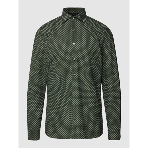 Koszula biznesowa ze wzorem na całej powierzchni model ‘Baio’ ze sklepu Peek&Cloppenburg  w kategorii Koszule męskie - zdjęcie 168104643