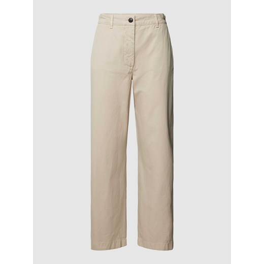 Spodnie z bocznymi wpuszczanymi kieszeniami ze sklepu Peek&Cloppenburg  w kategorii Spodnie damskie - zdjęcie 168105570