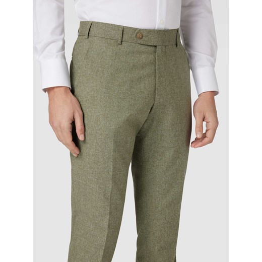 Spodnie do garnituru z wpuszczanymi kieszeniami w stylu francuskim w kolorze Wilvorst 54 Peek&Cloppenburg 