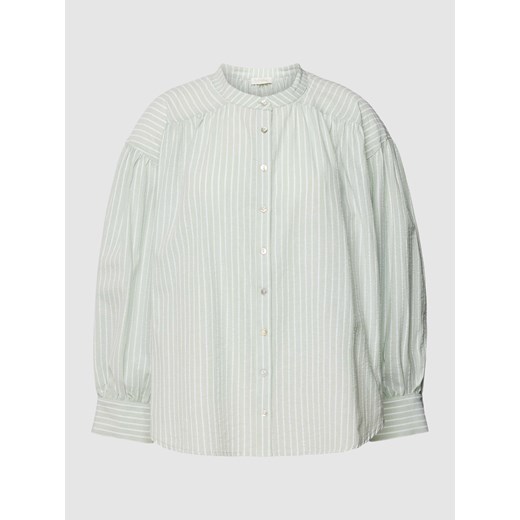 Bluzka koszulowa ze stójką model ‘sanne’ ze sklepu Peek&Cloppenburg  w kategorii Koszule damskie - zdjęcie 168105631