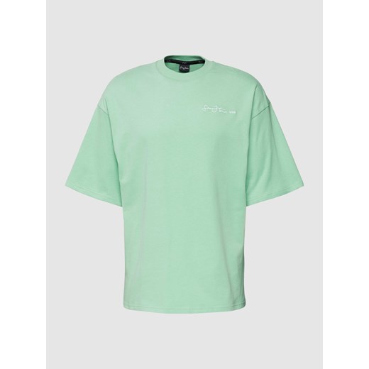 T-shirt z nadrukiem z logo ze sklepu Peek&Cloppenburg  w kategorii T-shirty męskie - zdjęcie 168105904
