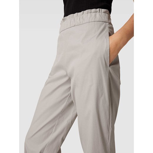 Spodnie materiałowe z kieszeniami z tyłu model ‘Cleo’ Mac 36 promocyjna cena Peek&Cloppenburg 