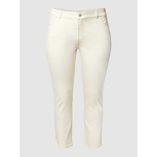 Spodnie z tasiemką materiałową ze sklepu Peek&Cloppenburg  w kategorii Jeansy damskie - zdjęcie 168106692
