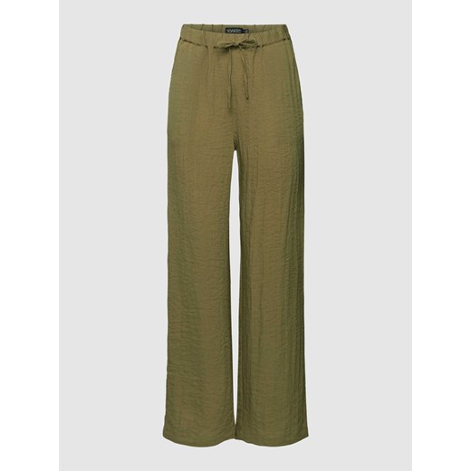 Spodnie z elastycznym pasem model ‘Camile’ ze sklepu Peek&Cloppenburg  w kategorii Spodnie damskie - zdjęcie 168106932