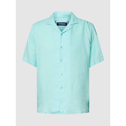 Koszula casualowa z lnu ze sklepu Peek&Cloppenburg  w kategorii Koszule męskie - zdjęcie 168107502