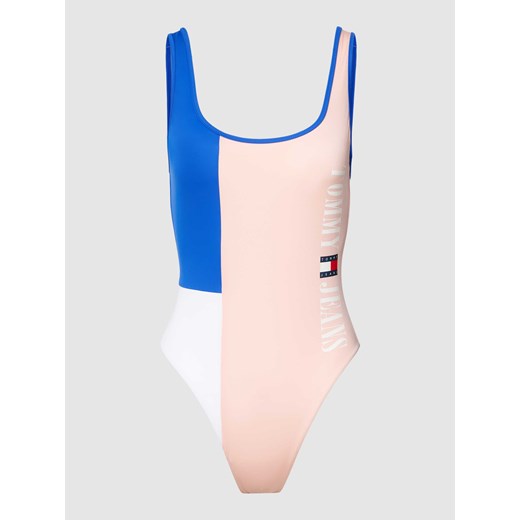 Kostium kąpielowy z nadrukiem z logo Tommy Jeans L promocja Peek&Cloppenburg