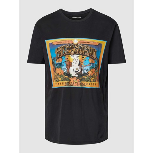T-shirt z nadrukiem z logo model ‘ETHNIC’ ze sklepu Peek&Cloppenburg  w kategorii T-shirty męskie - zdjęcie 168109254