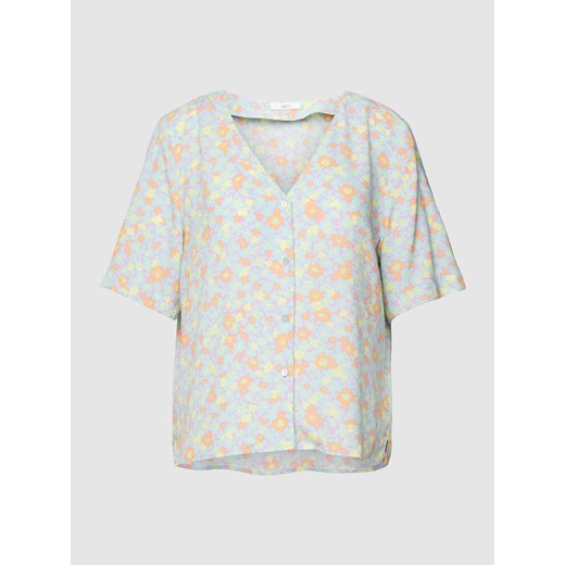 Bluzka koszulowa z wiskozy z kwiatowym wzorem 38 okazja Peek&Cloppenburg 