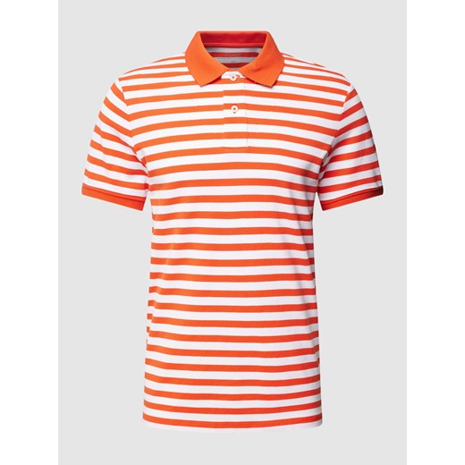 Koszulka polo o kroju slim fit w paski ze sklepu Peek&Cloppenburg  w kategorii T-shirty męskie - zdjęcie 168109380