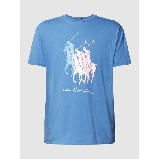 T-shirt z nadrukowanym motywem Polo Ralph Lauren XXL promocyjna cena Peek&Cloppenburg 
