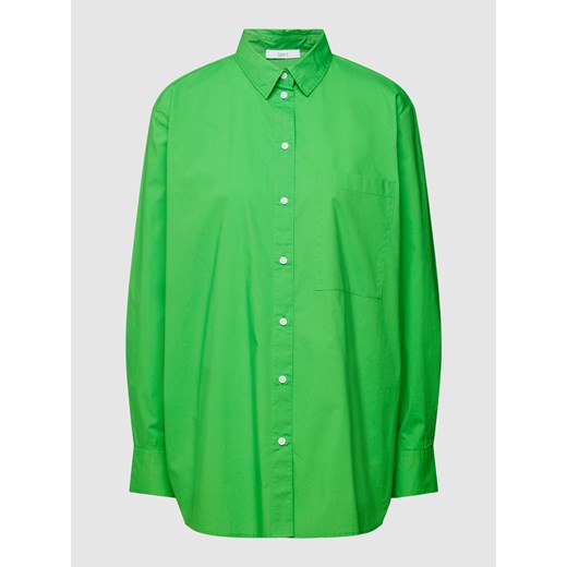 Bluzka koszulowa z kieszenią na piersi ze sklepu Peek&Cloppenburg  w kategorii Koszule damskie - zdjęcie 168111291