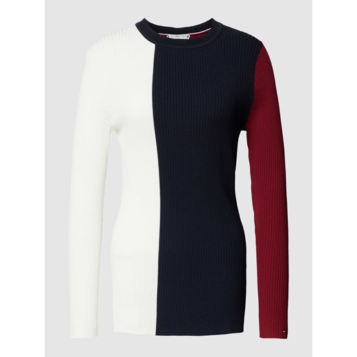 Tommy Hilfiger sweter damski z okrągłym dekoltem 