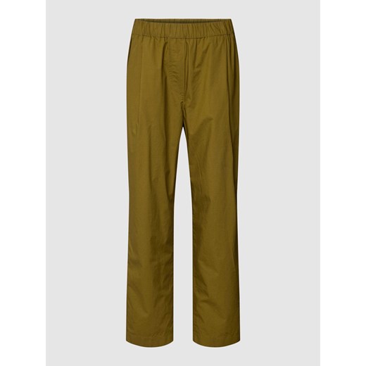 Spodnie materiałowe o skróconym kroju ze sklepu Peek&Cloppenburg  w kategorii Spodnie damskie - zdjęcie 168111992