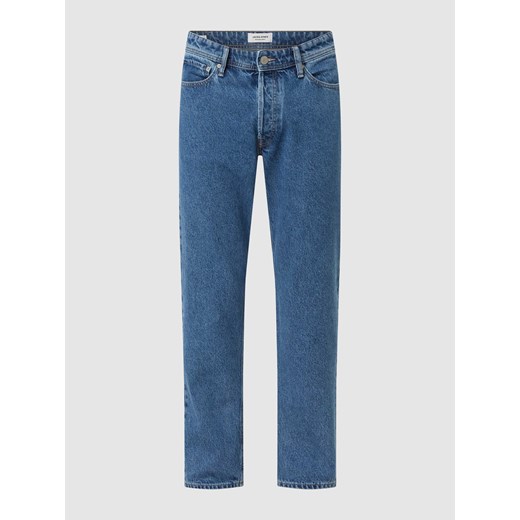 Jeansy z wysokim stanem o luźnym kroju z bawełny model ‘Chris’ Jack & Jones 33/34 wyprzedaż Peek&Cloppenburg 