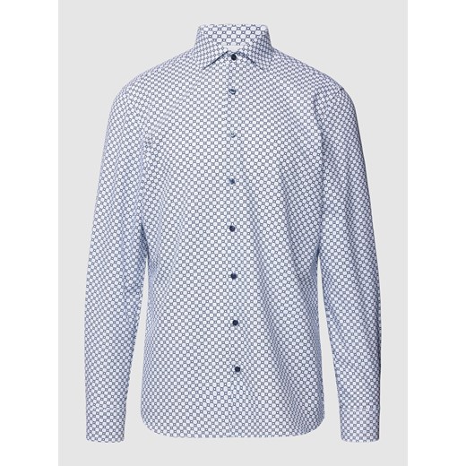 Koszula biznesowa ze wzorem na całej powierzchni model ‘Baio’ ze sklepu Peek&Cloppenburg  w kategorii Koszule męskie - zdjęcie 168112331