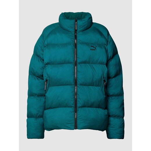 Kurtka pikowana z nadrukiem z logo — PUMA X P&C* ze sklepu Peek&Cloppenburg  w kategorii Kurtki męskie - zdjęcie 168112364