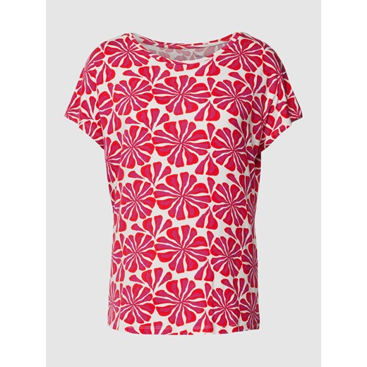 T-shirt z graficznym wzorem na całej powierzchni Christian Berg Woman 38 wyprzedaż Peek&Cloppenburg 