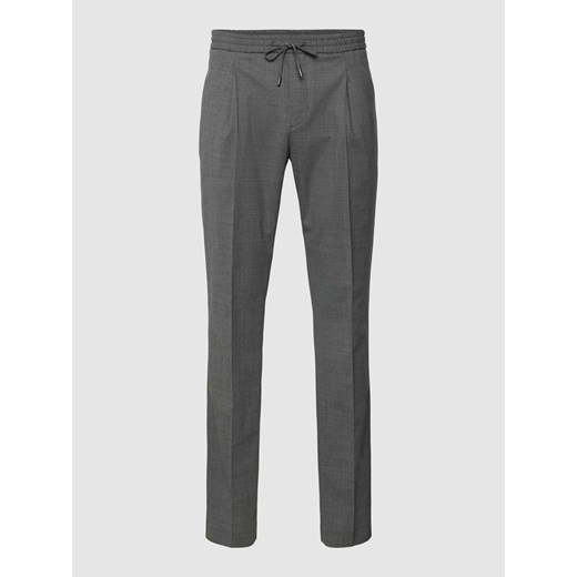 Spodnie z wpuszczanymi kieszeniami model ‘DOBBY’ ze sklepu Peek&Cloppenburg  w kategorii Spodnie męskie - zdjęcie 168112581