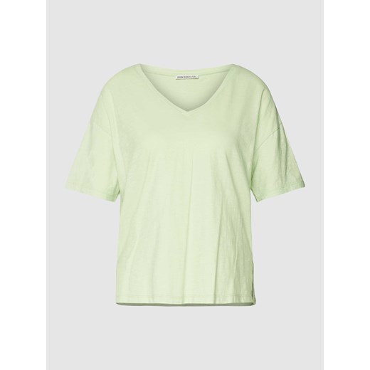 T-shirt z czystej bawełny w jednolitym kolorze Drykorn S wyprzedaż Peek&Cloppenburg 